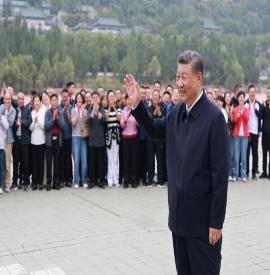 習(xí)近平在甘肅考察時(shí)強(qiáng)調(diào)深化改革勇于創(chuàng)新苦干實(shí)干富民興隴 奮力譜寫中國(guó)式現(xiàn)代化甘肅篇章